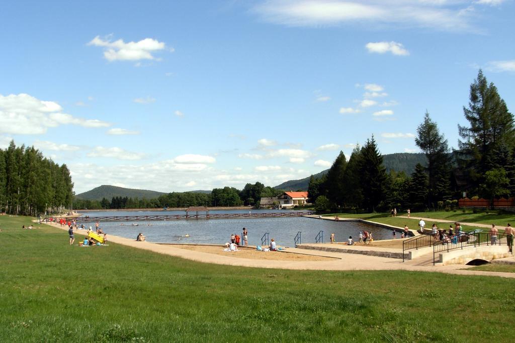 Chalupa U Broumovskych Sten Villa Božanov Buitenkant foto