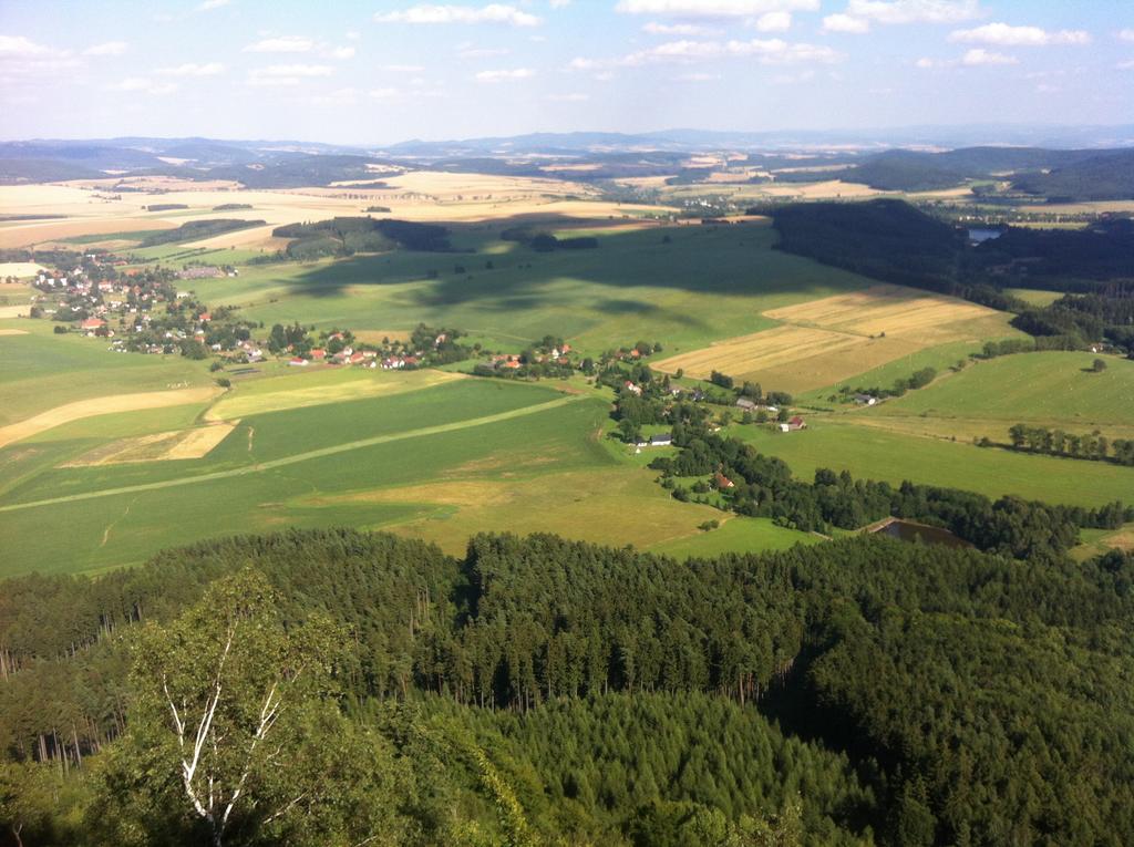 Chalupa U Broumovskych Sten Villa Božanov Buitenkant foto