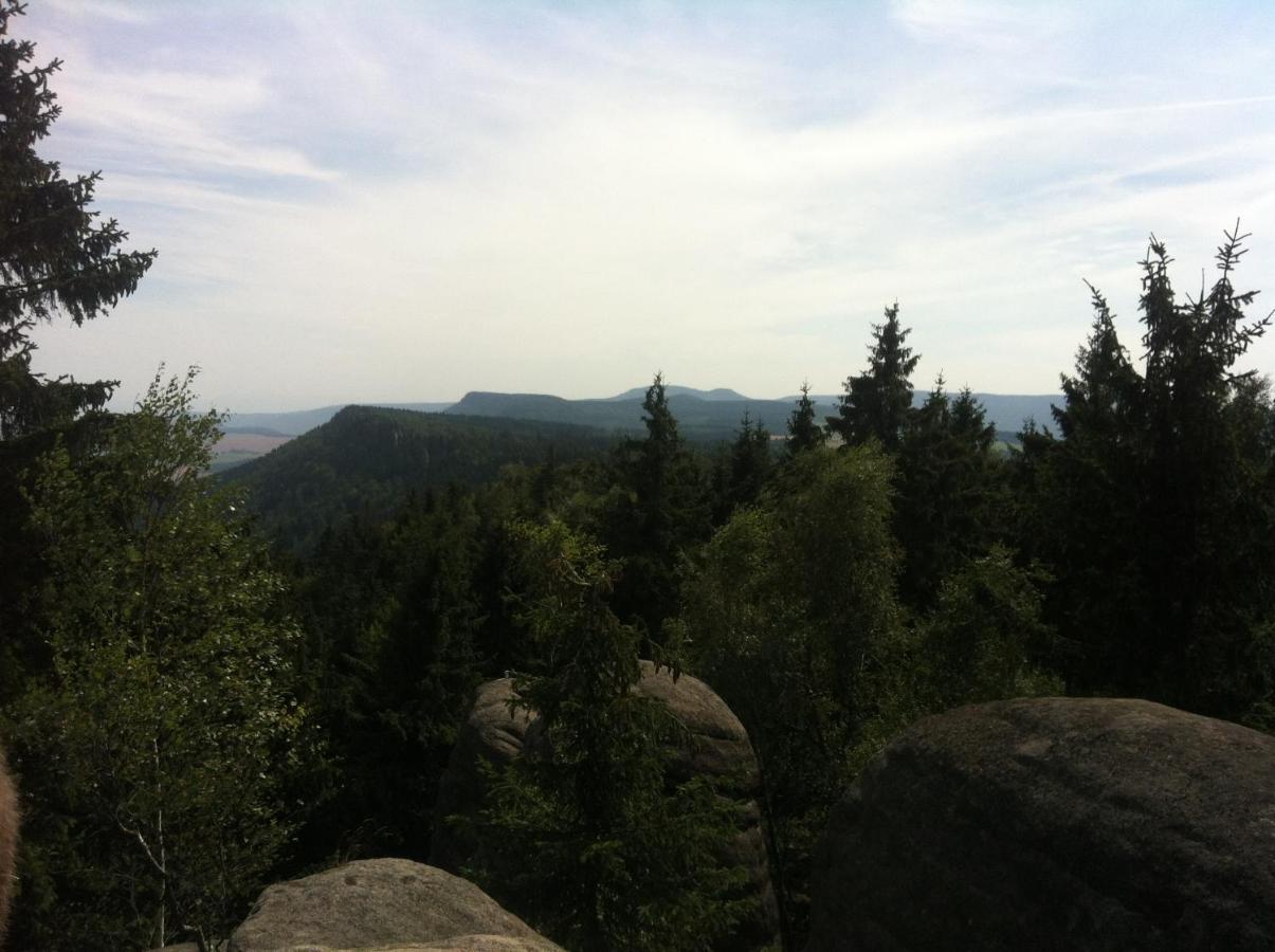 Chalupa U Broumovskych Sten Villa Božanov Buitenkant foto